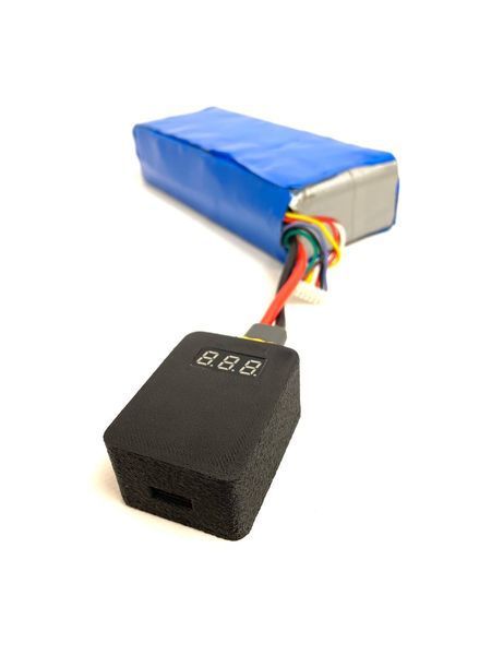 Переходник блок питания для зарядки телефона от FPV-батареи 1 USB 2500 фото