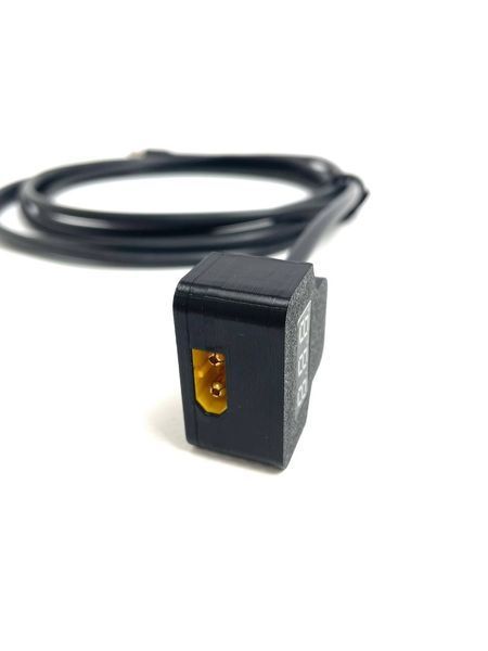 Кабель питания Starlink Mini от FPV аккумулятора с встроенным вольтметром 5 метрів 1305 фото