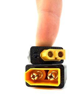 Перехідник з XT-90 тато на XT-60 мама 10 AWG 3800 фото