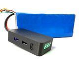Перехідник блок живлення для заряджання телефона від fpv батареї 2 USB + 1 TYPE - C виходи 2900 фото