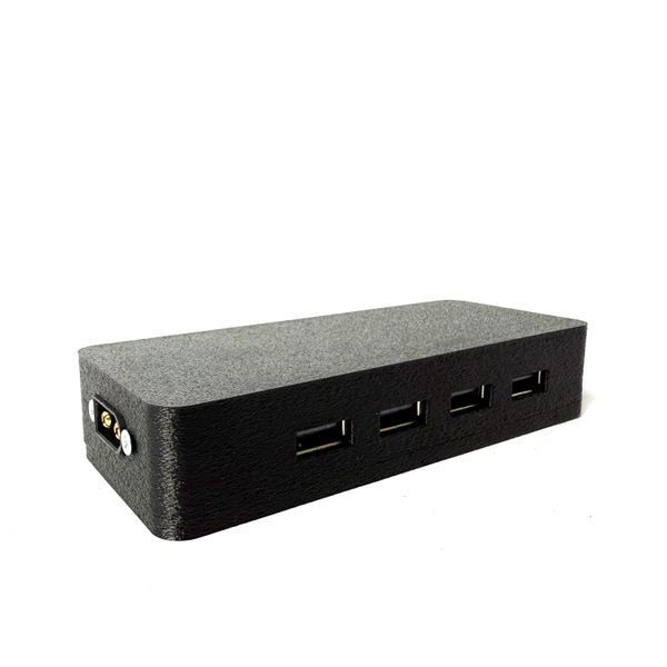 Перехідник блок живлення для заряджання телефона від fpv батареї 4 USB виходи 23 фото