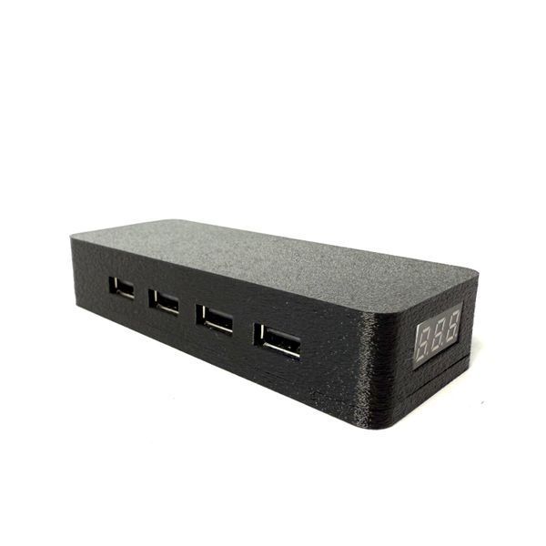 Перехідник блок живлення для заряджання телефона від fpv батареї 4 USB виходи 23 фото